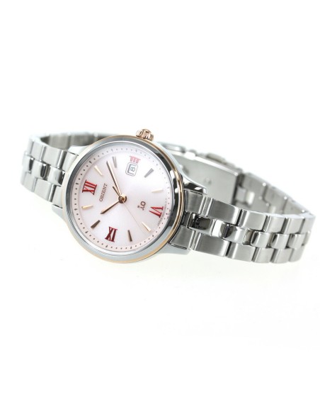 solar mujer ORIENT IO RN-WG0006P 27.6mm 50m WR cristal de zafiro