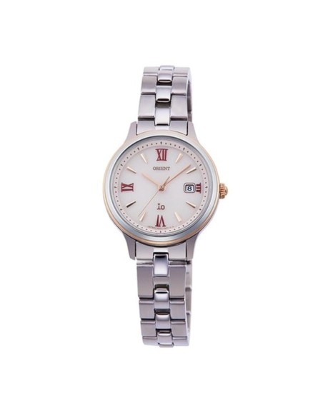 solar mujer ORIENT IO RN-WG0006P 27.6mm 50m WR cristal de zafiro