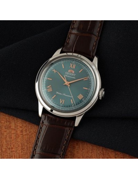 copy of automático hombre Orient Bambino Emerald Green RA-BB0001E 38mm