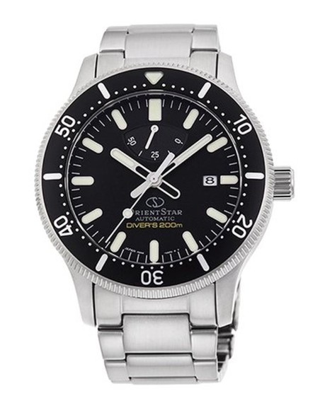 automático hombre Orient Sports Divers RE-AU0301B 43.6mm 200m WR cristal de zafiro
