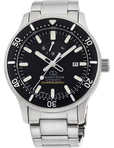 automático hombre Orient Sports Divers RE-AU0301B 43.6mm 200m WR cristal de zafiro