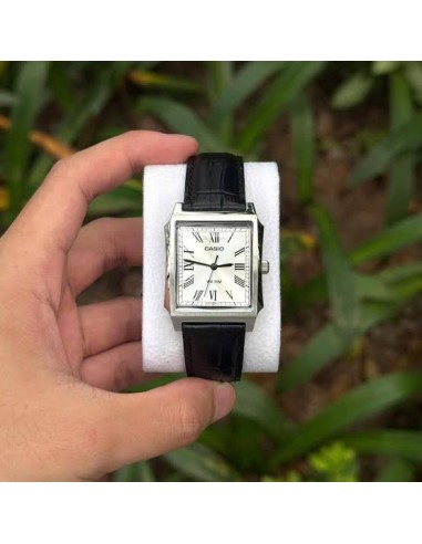 Reloj cuarzo clásico hombre Casio MTP-B190L-7B 41 × 31.5 × 8.1 mm correa de cuero