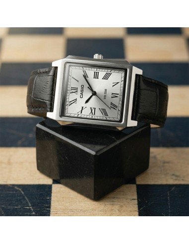 copy of Reloj cuarzo clásico hombre Casio MTP-B190L-2B 41 × 31.5 × 8.1 mm correa de cuero