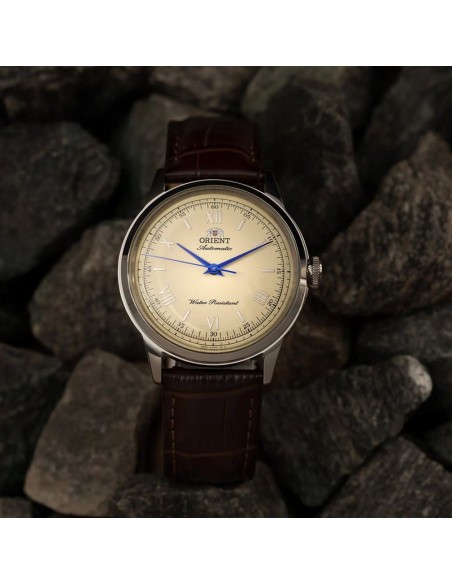 automático hombre Orient Bambino Roman Ivory RN-BB0003Y JDM 38.4mm