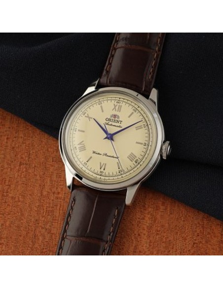 automático hombre Orient Bambino Roman Ivory RN-BB0003Y JDM 38.4mm