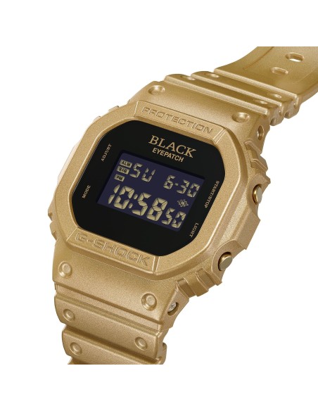 Casio G-Shock BlackEyePatch DW-5600BEP-9JR JDM 200m WR 48.9 × 42.8 × 13.4