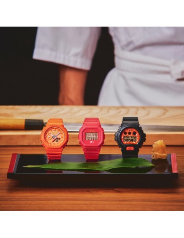 Casio G-Shock Sushi Gunkan Maki DW-6900SSH-1JR JDM Special Edition 53,2 × 50 × 18,7 mm Hecho en Japón