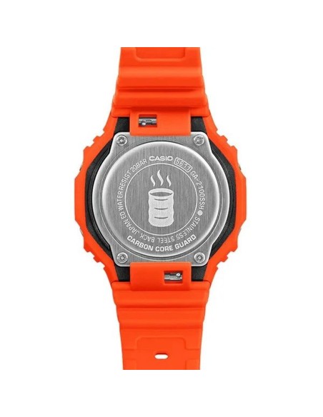 Casio G-Shock Sushi Salmon GA-2100SSH-4AJR JDM Special Edition 48,5 × 45,4 × 11,8 mm hecho en Japón