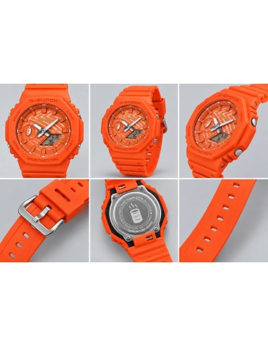 Casio G-Shock Sushi Salmon GA-2100SSH-4AJR JDM Special Edition 48,5 × 45,4 × 11,8 mm hecho en Japón