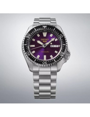 automático hombre Seiko 5 Sports SKX HDB003J Edo Murasaki Purple 145th Anniversary Limited