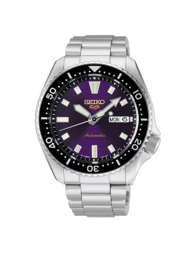 automático hombre Seiko 5 Sports SKX HDB003J Edo Murasaki Purple 145th Anniversary Limited