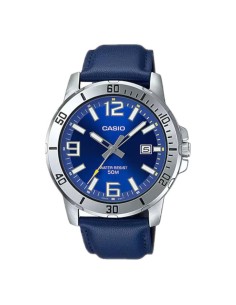 Reloj analogico caballero CASIO MTP-VD01L-2B correa de piel