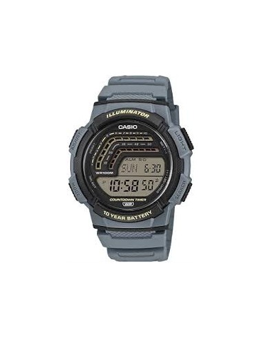 Reloj Casio Sports Gear WS-1800-2AV 48.2 × 45 × 13.8 mm Cuenta Atrás 100m WR 10 años