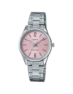 Reloj analogico dial rosa CASIO ltp-v005d-4bu