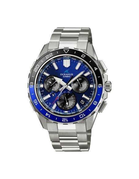 Casio Oceanus Cachalot OCW-P3000-2AJF JDM 42.9mm 100m WR cristal de zafiro 100m WR Zaratsu