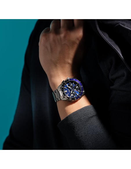 Casio Oceanus Cachalot OCW-P3000-2AJF JDM 42.9mm 100m WR cristal de zafiro 100m WR Zaratsu