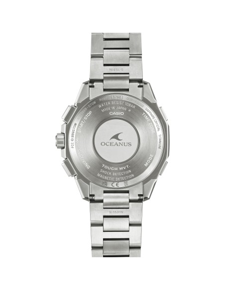 Casio Oceanus Cachalot OCW-P3000-2AJF JDM 42.9mm 100m WR cristal de zafiro 100m WR Zaratsu