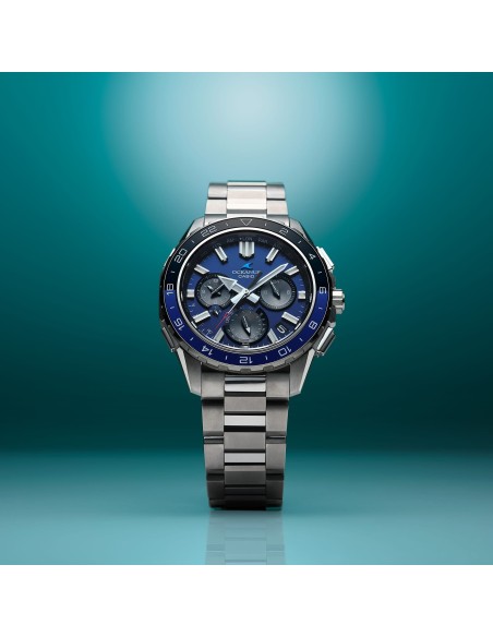 Casio Oceanus Cachalot OCW-P3000-2AJF JDM 42.9mm 100m WR cristal de zafiro 100m WR Zaratsu