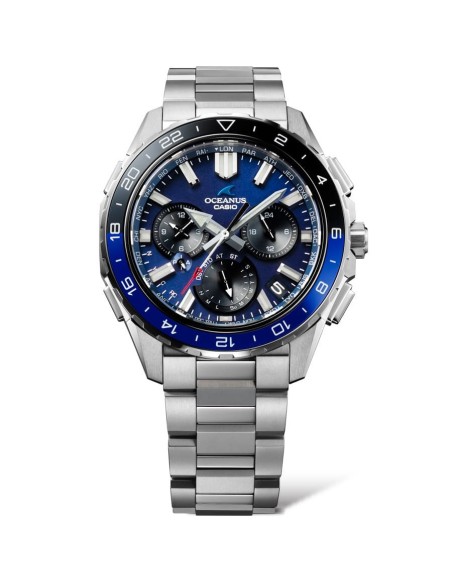Casio Oceanus Cachalot OCW-P3000-2AJF JDM 42.9mm 100m WR cristal de zafiro 100m WR Zaratsu