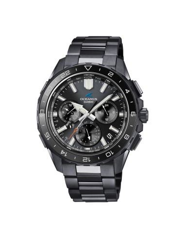 Casio Oceanus Cachalot  OCW-P3000B-1AJF JDM 42.9mm 100m WR cristal de zafiro anti-reflejos Zarats