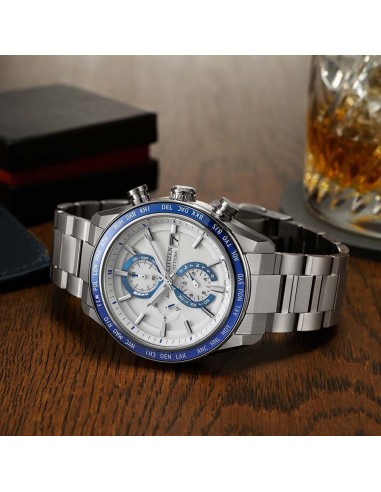 radiocontrol Titanio hombre Citizen Attesa AT8296-53A JDM 42mm 100m WR cristal de zafiro