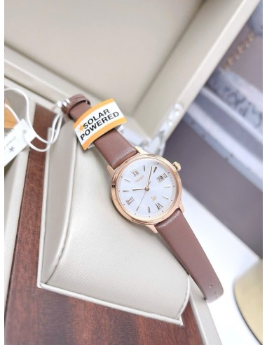 solar mujer Orient iO NATURAL & PLAIN RN-WG0410S JDM 27.6mm  ZAFIRO
