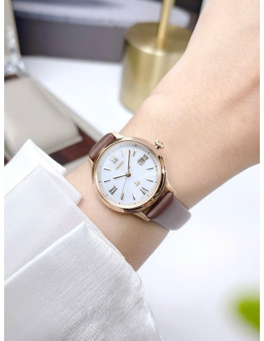 solar mujer Orient iO NATURAL & PLAIN RN-WG0410S JDM 27.6mm  ZAFIRO