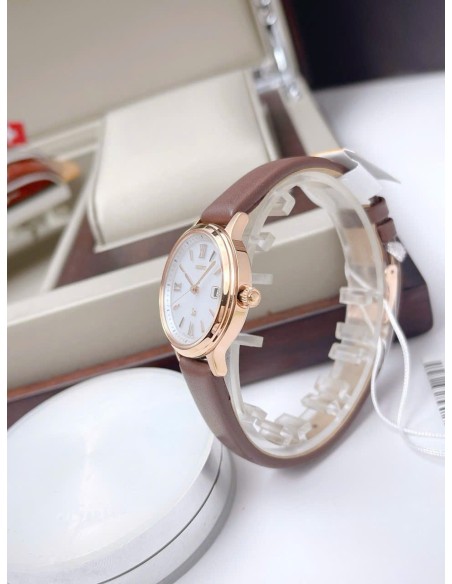 solar mujer Orient iO NATURAL & PLAIN RN-WG0410S JDM 27.6mm  ZAFIRO