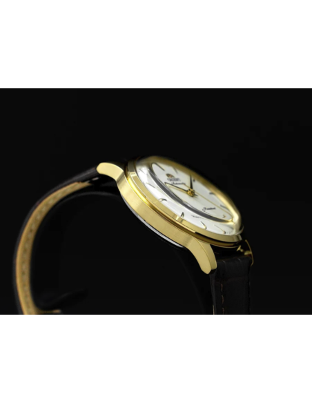 automático unisex Orient Bambino 36 Kinpaku (Gold Leaf  (金箔): RA-BB0101S 36.4mm