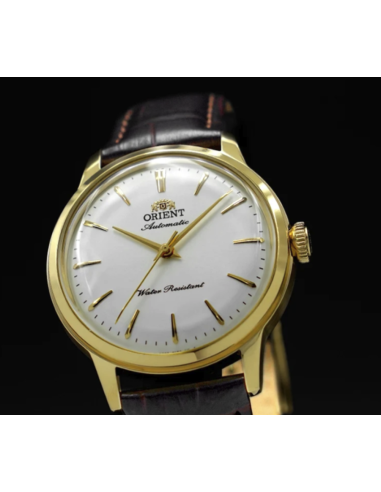 automático unisex Orient Bambino 36 Kinpaku (Gold Leaf  (金箔): RA-BB0101S 36.4mm
