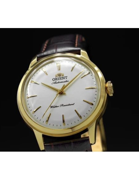 automático unisex Orient Bambino 36 Kinpaku (Gold Leaf  (金箔): RA-BB0101S 36.4mm