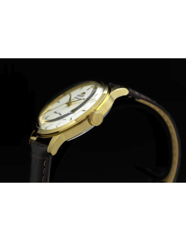 automático unisex Orient Bambino 36 Kinpaku (Gold Leaf  (金箔): RA-BB0101S 36.4mm