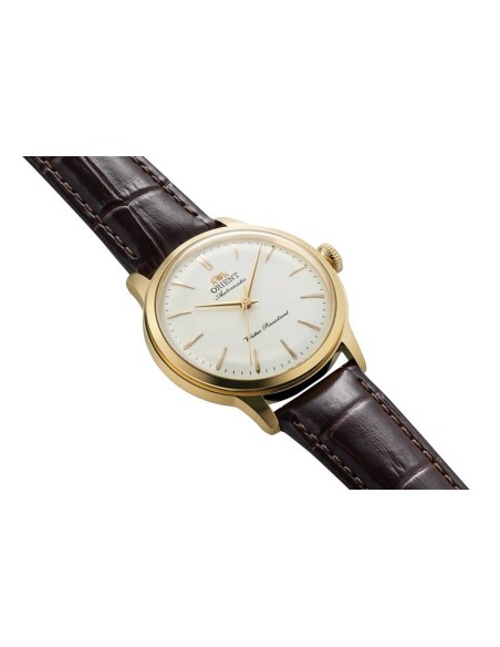 automático unisex Orient Bambino 36 Kinpaku (Gold Leaf  (金箔): RA-BB0101S 36.4mm