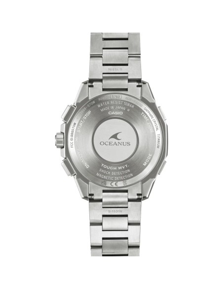 adiocontrol titanio Bluetooth hombre Casio Oceanus Cachalot OCW-P3000-3AJF JDM 42.9mm