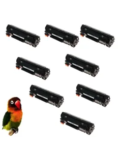 HP CF283A pack 4 Toner compatibles HP HP LASERJET PRO M125 / M126 / M127 / M128