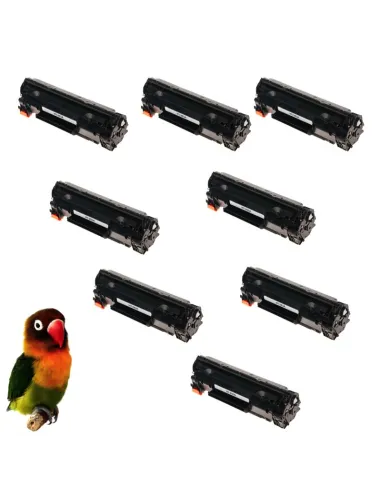 HP CF283A pack 4 Toner compatibles HP HP LASERJET PRO M125 / M126 / M127 / M128