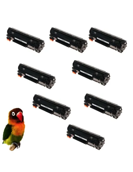 HP CF283A pack 4 Toner compatibles HP HP LASERJET PRO M125 / M126 / M127 / M128