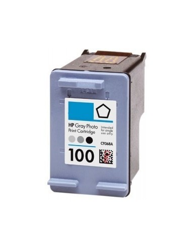 Cartucho Genérico HP 100 Gris C9368AE 21ML.