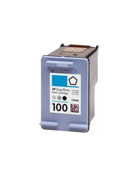 Cartucho Genérico HP 100 Gris C9368AE 21ML.