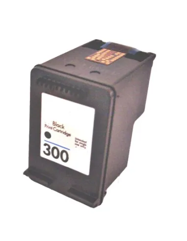 HP 300XL NEGRO Cartucho de tinta compatible negro hp 300xl (cc641ee) 18.5 ml.