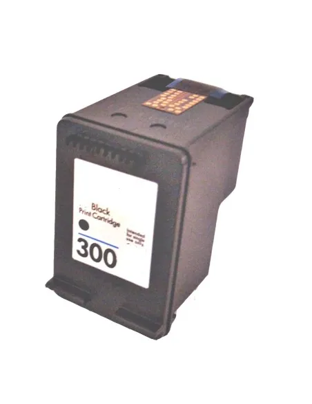 HP 300XL NEGRO Cartucho de tinta compatible negro hp 300xl (cc641ee) 18.5 ml.