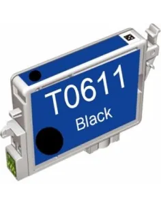 EPSON T0611 NEGRO Cartucho de tinta Compatible Negro Epson T0611