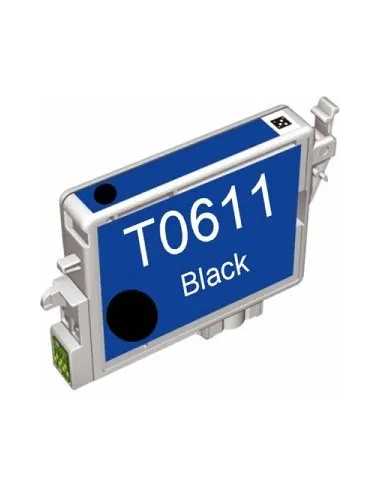 EPSON T0611 NEGRO Cartucho de tinta Compatible Negro Epson T0611
