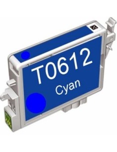 EPSON T0612 CIAN Cartucho de tinta Compatible CIAN Epson T0612
