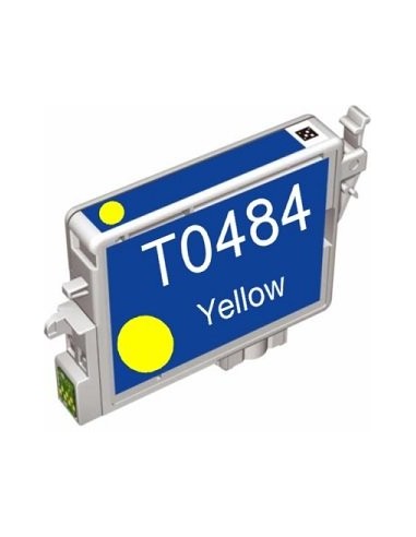EPSON T0484 AMARILLO Cartucho tinta para impresora AMARILLO  epson r200-r300-rx500-rx600 compatible t0484