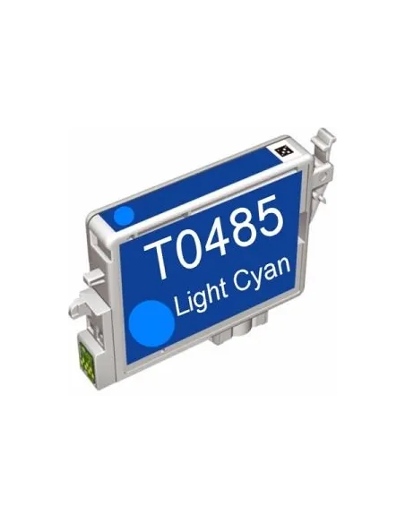 EPSON T0485 CIAN CLARO Cartucho tinta para impresora CIAN CLARO epson r200-r300-rx500-rx600 compatible t0485
