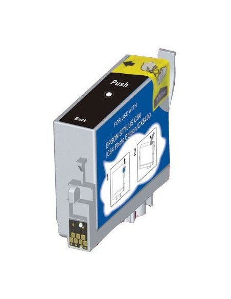 EPSON T0431 NEGRO CARTUCHO TINTA PARA IMPRESORA COMPATIBLE NEGRO PARA EPSON STYLUS C84/86 CX6400/6600 29ml T0431