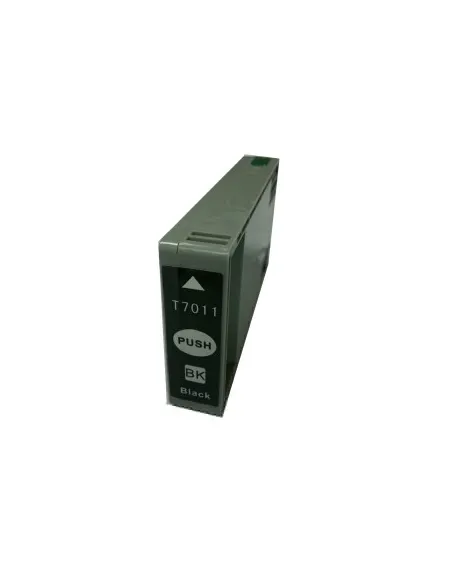 T7011 EPSON NEGRO Cartucho Compatible EPSON T7011 BK WORKFORCE PRO/WP4000 SERIE/WP4500 SERIE/4525DNF/4015DN