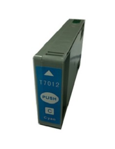 T7071 EPSON CIAN Cartucho Compatible EPSON T7012 CIAN WORKFORCE PRO/WP4000 SERIE/WP4500 SERIE/4525DNF/4015DN