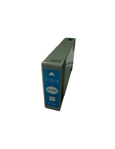 T7071 EPSON CIAN Cartucho Compatible EPSON T7012 CIAN WORKFORCE PRO/WP4000 SERIE/WP4500 SERIE/4525DNF/4015DN